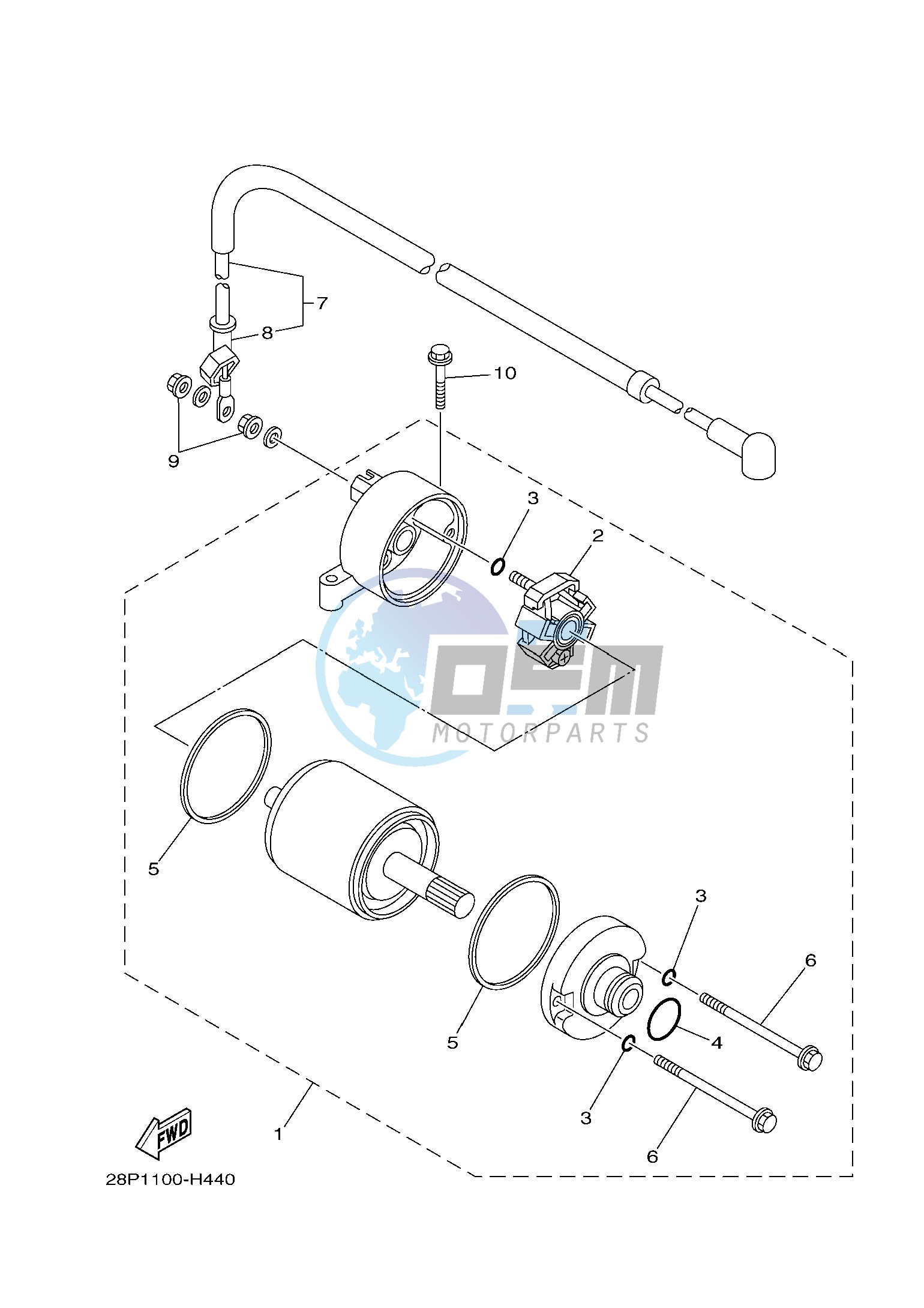 STARTING MOTOR