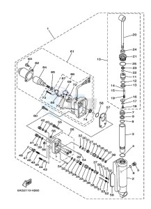 F20LEA drawing POWER-TILT-ASSEMBLY