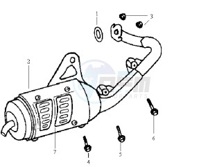 JUNGLE - drawing EXHAUST