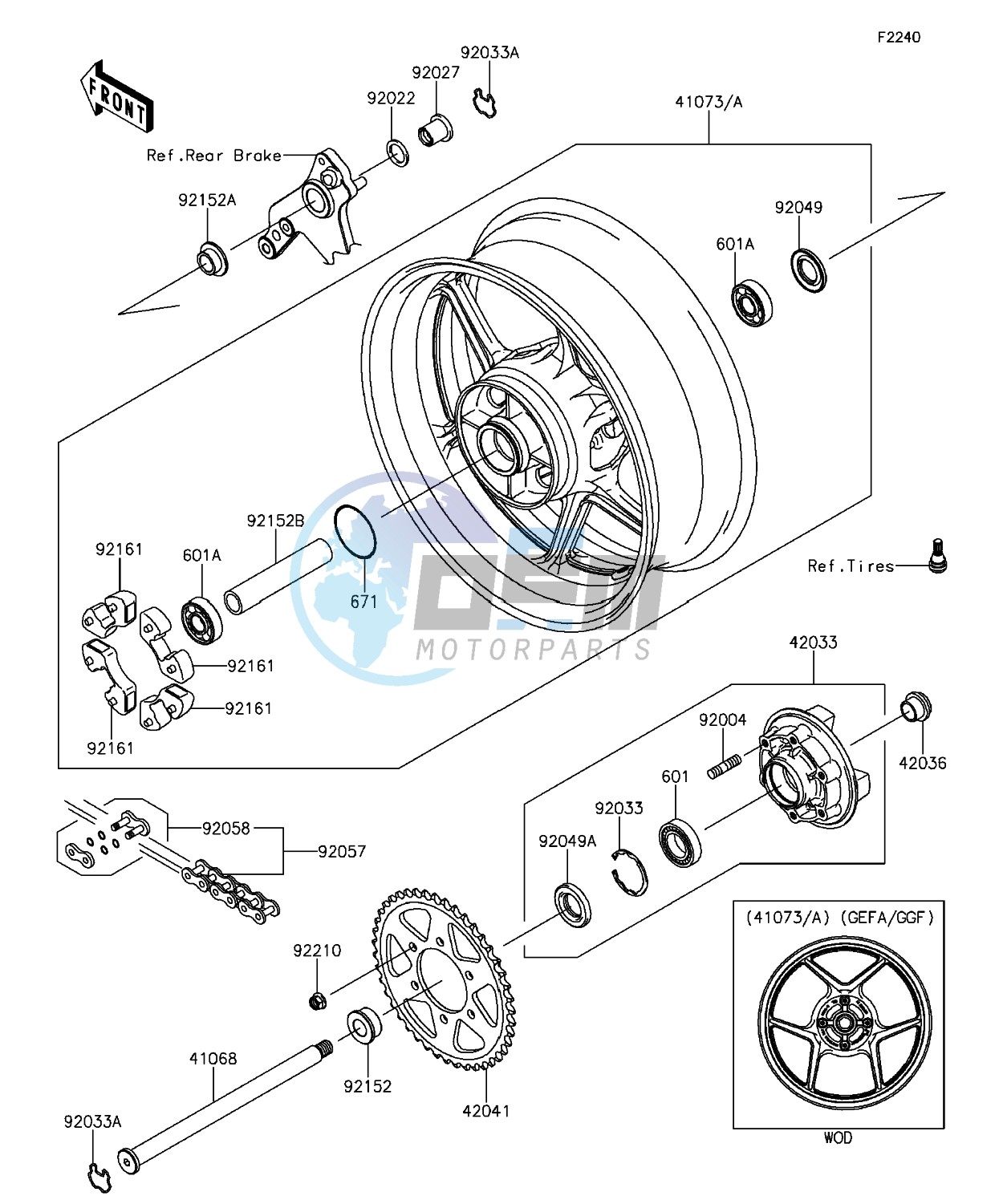 Rear Hub