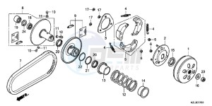 NSC110MPDC drawing DRIVEN FACE