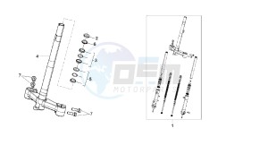 VARIANT SPORT - 125 CC VTHSG000 4T E3 drawing STEERING STEM