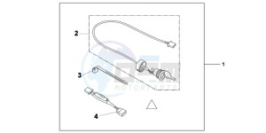 NC700SAC drawing KIT,ACC SOCKET