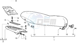 50 4T drawing Saddle