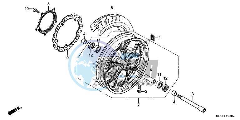 FRONT WHEEL