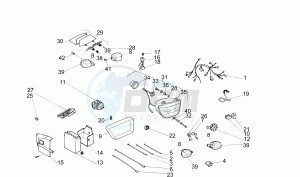 Pegaso 125 drawing Electrical system