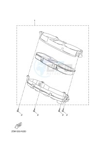 YPR125RA XMAX 125 ABS EVOLIS 125 ABS (2DMC 2DMC) drawing METER