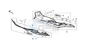 MAXSYM 600I drawing COWLING L / R