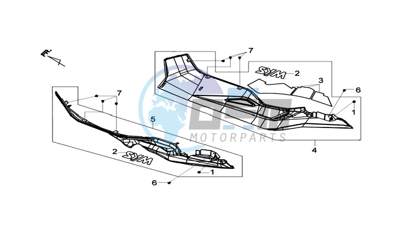 COWLING L / R