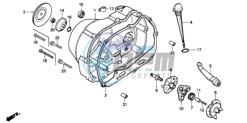 RIGHT CRANKCASE COVER