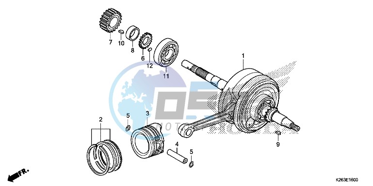 CRANKSHAFT/PISTON