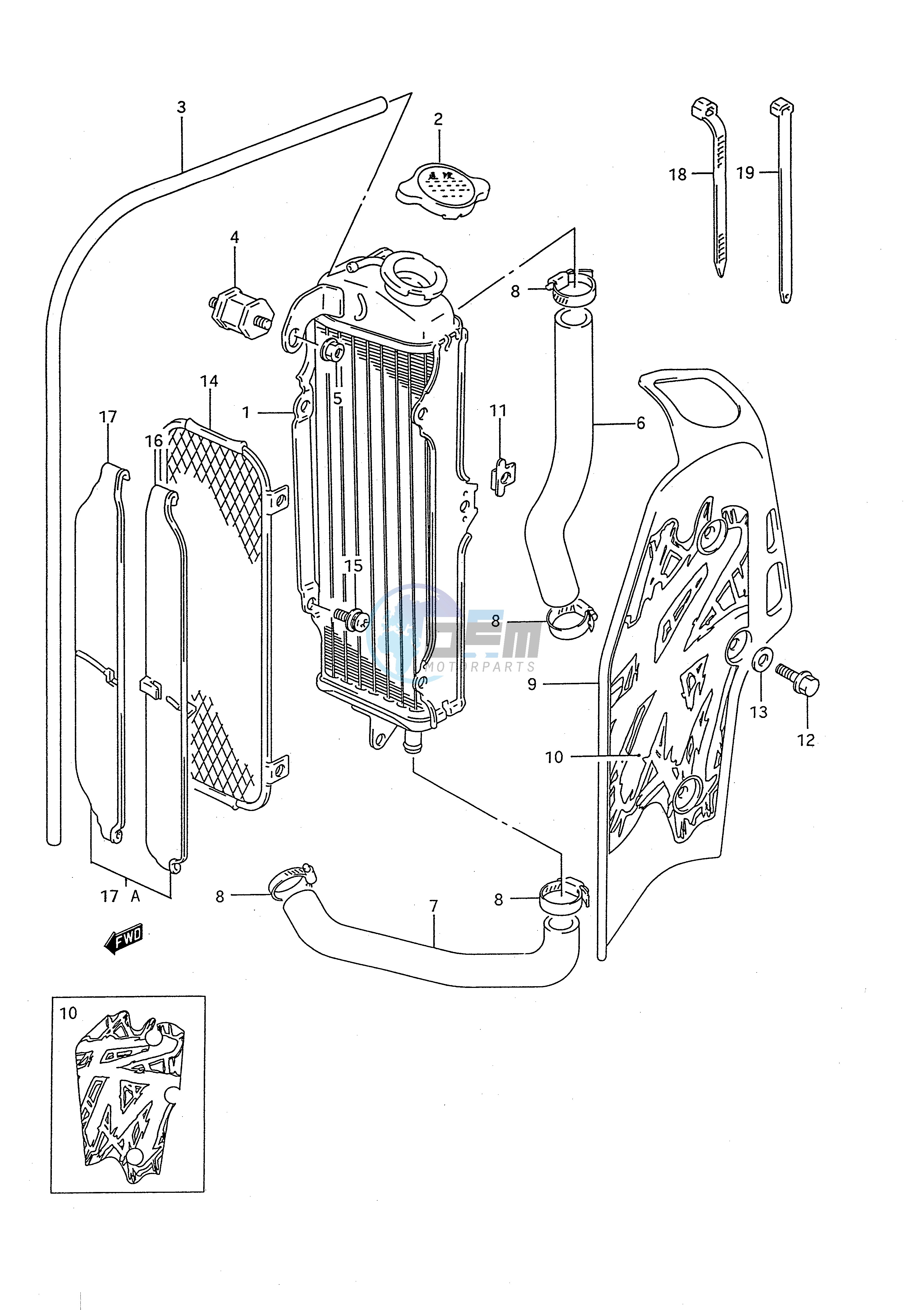 RADIATOR (MODEL R S)