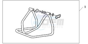 CBR1000RR9 Australia - (U / MK) drawing MAINTENANCE STAND