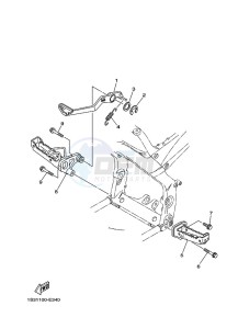 YFM700R (BMD7) drawing STAND & FOOTREST