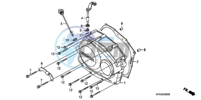 RIGHT CRANKCASE COVER