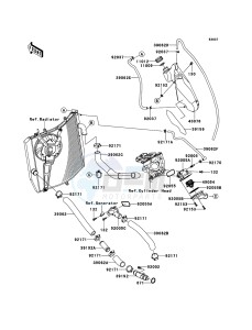 NINJA_ZX-10R_ABS ZX1000KBF FR GB XX (EU ME A(FRICA) drawing Water Pipe