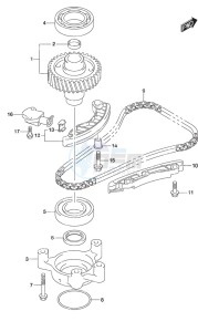 DF 175A drawing Timing Chain