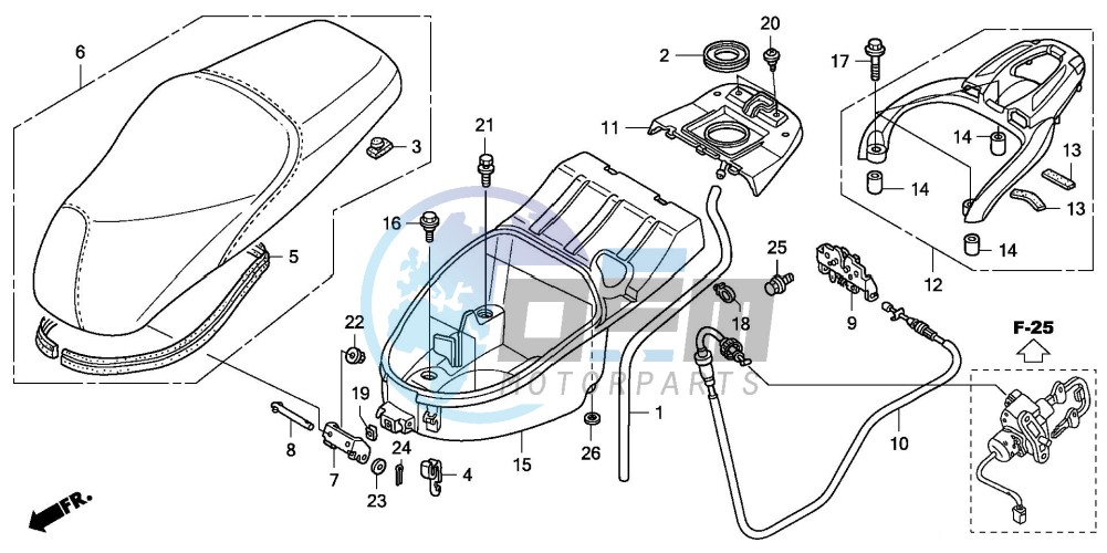 SEAT/LUGGAGE BOX