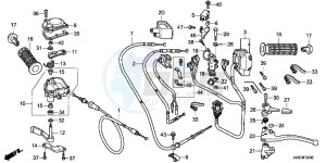 VFR1200XH Europe Direct - (ED) drawing AIR CLEANER