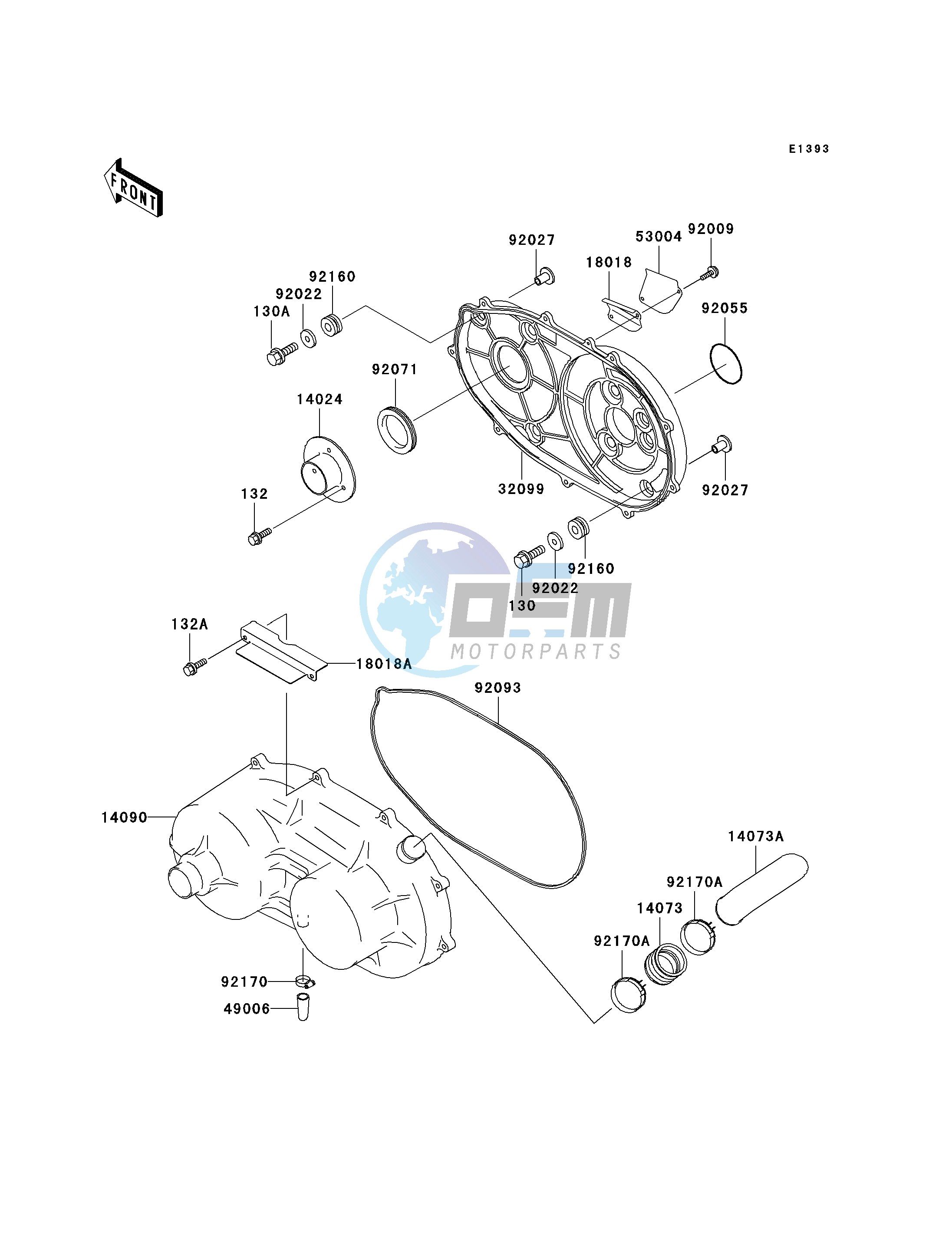 CONVERTER COVER_DRIVE BELT