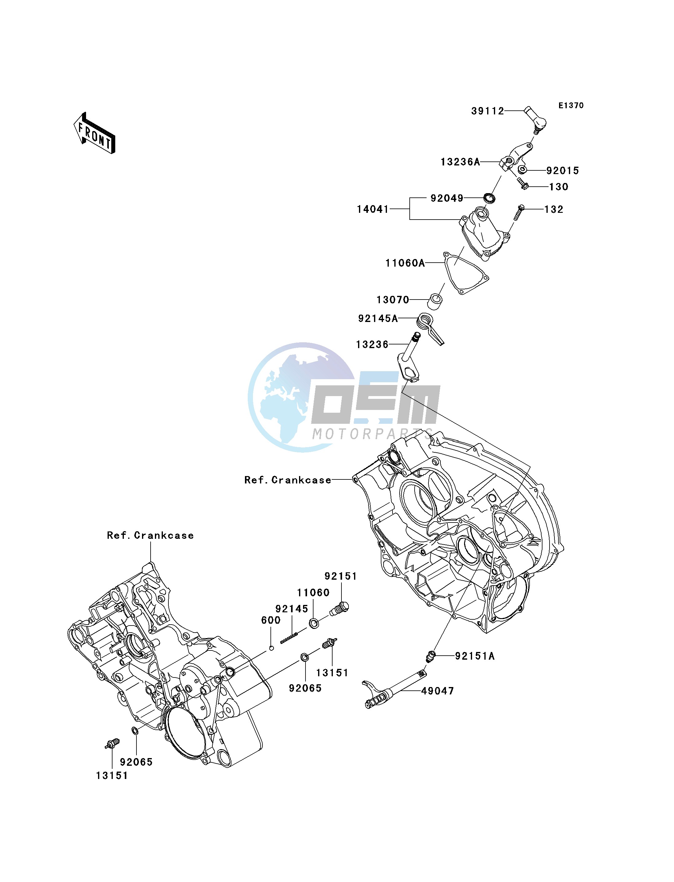 GEAR CHANGE MECHANISM