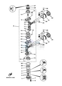 9-9FMHS drawing CRANKSHAFT--PISTON