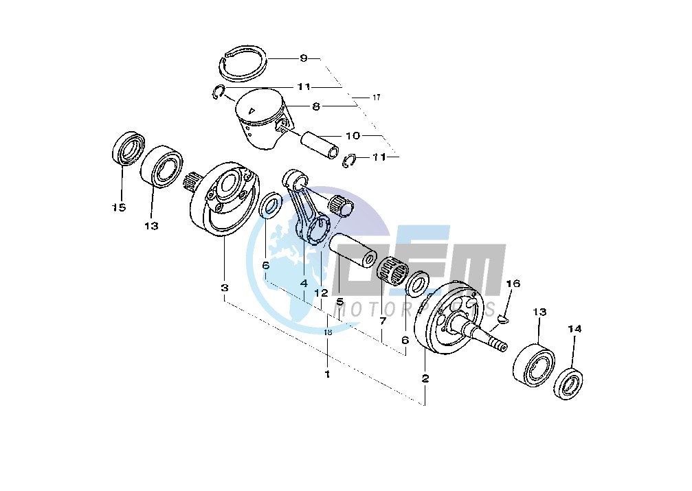 CRANKSHAFT PISTON