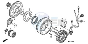 VT1300CXAB drawing GENERATOR