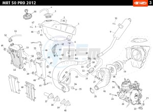 MRT-50-PRO-FLUOR drawing HOSE CONNEXIONS TANKS