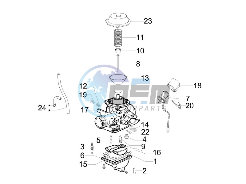 Carburetors components