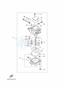 FT9-9D drawing CARBURETOR