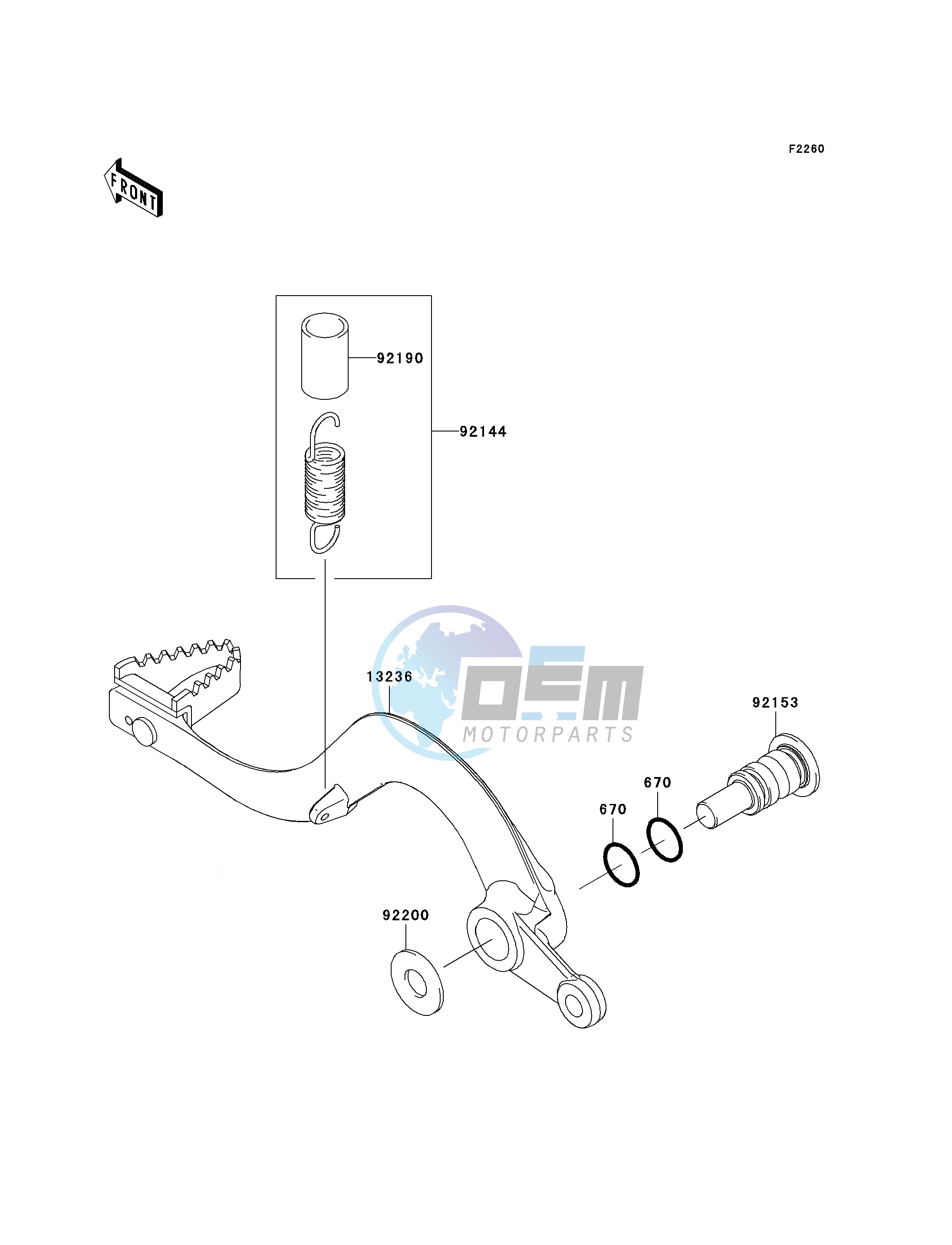 BRAKE PEDAL