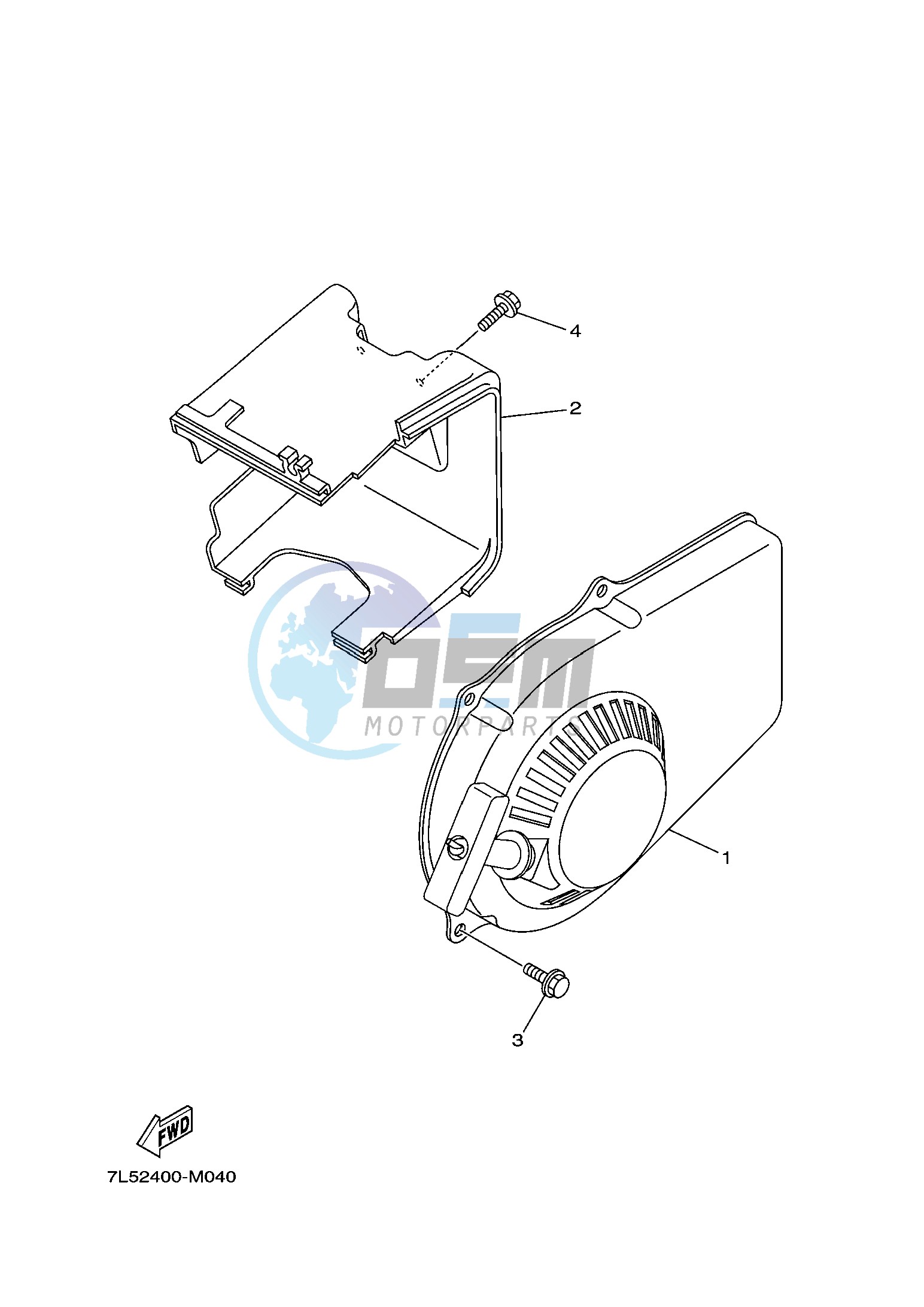 AIR SHROUD & STARTER