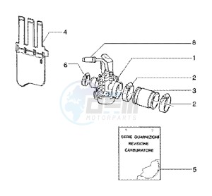 Runner 180 FXR 2t drawing Carburettor