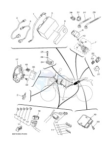 MT09 MT-09 900 MT-09 (B872) drawing ELECTRICAL 1