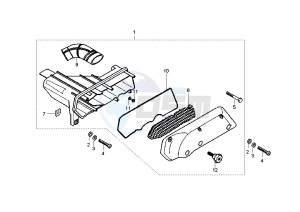 Liberty 2T RST 50 drawing Air Cleaner