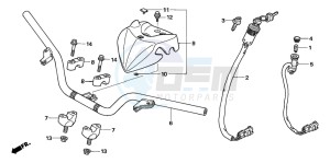 TRX90 drawing HANDLE PIPE