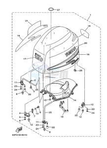 FL150AETX drawing FAIRING-UPPER