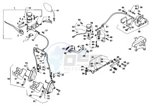 V RAPTOR 1000 drawing BRAKE SYSTEM