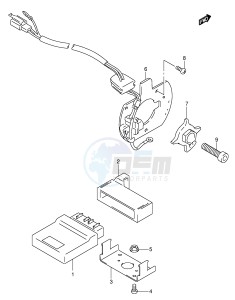 GSX600F (E2) Katana drawing SIGNAL GENERATOR