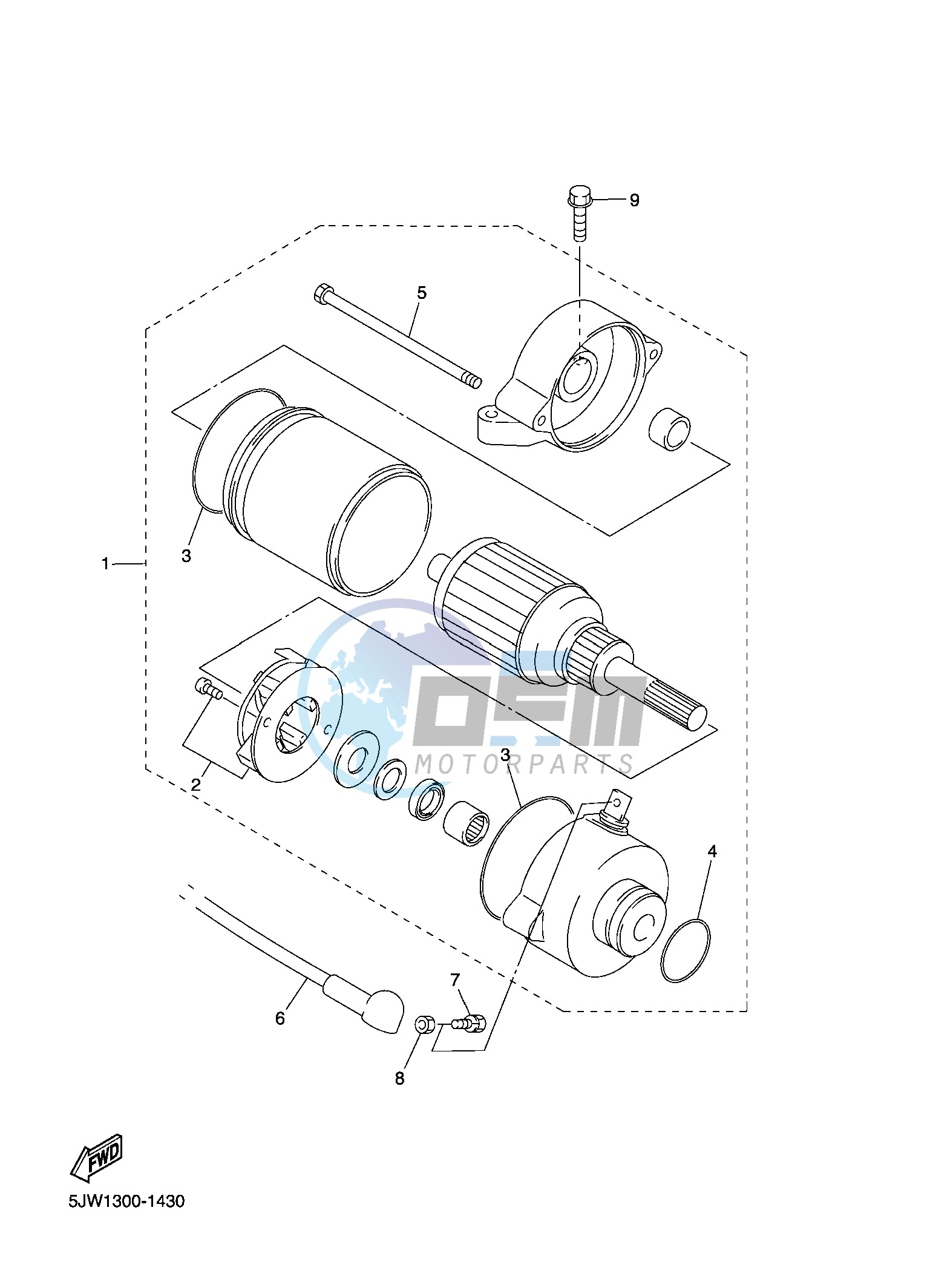 STARTING MOTOR