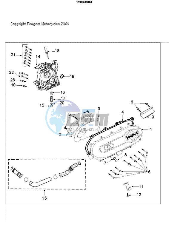 CRANKCASE COVER