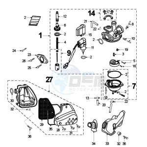 FIGHT FR drawing CARBURETTOR