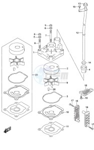 DF 50A drawing Water Pump