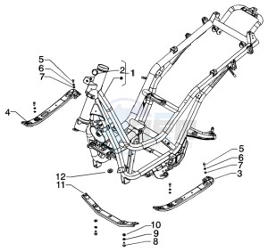 Beverly 125 drawing Frame