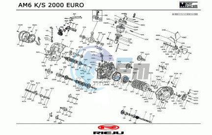 ENGINE  AM6 K/S 2000 EURO