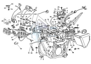 SUPERCITY 125 drawing ELECTRICAL DEVICES