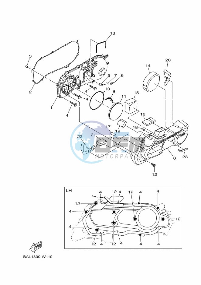 FRONT MASTER CYLINDER