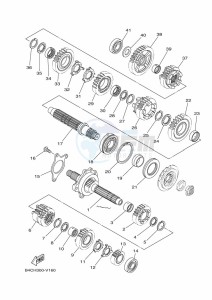 MT-07 MTN690 (BATD) drawing TRANSMISSION