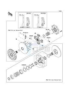 KVF360_4X4 KVF360-A3 EU GB drawing Optional Parts(Converter)